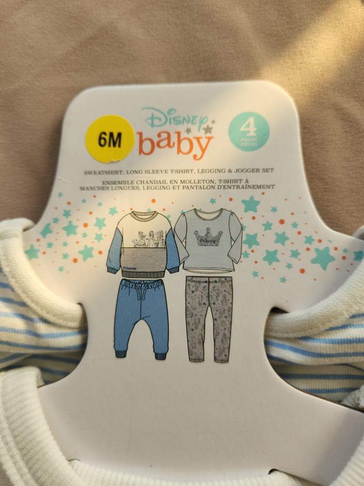 New Disney Baby 6M 4-Piece Set - photo 2
