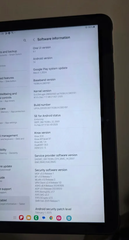 Samsung Galaxy Tab Active4 Pro 5g, 64GB - Black image indicator(7)