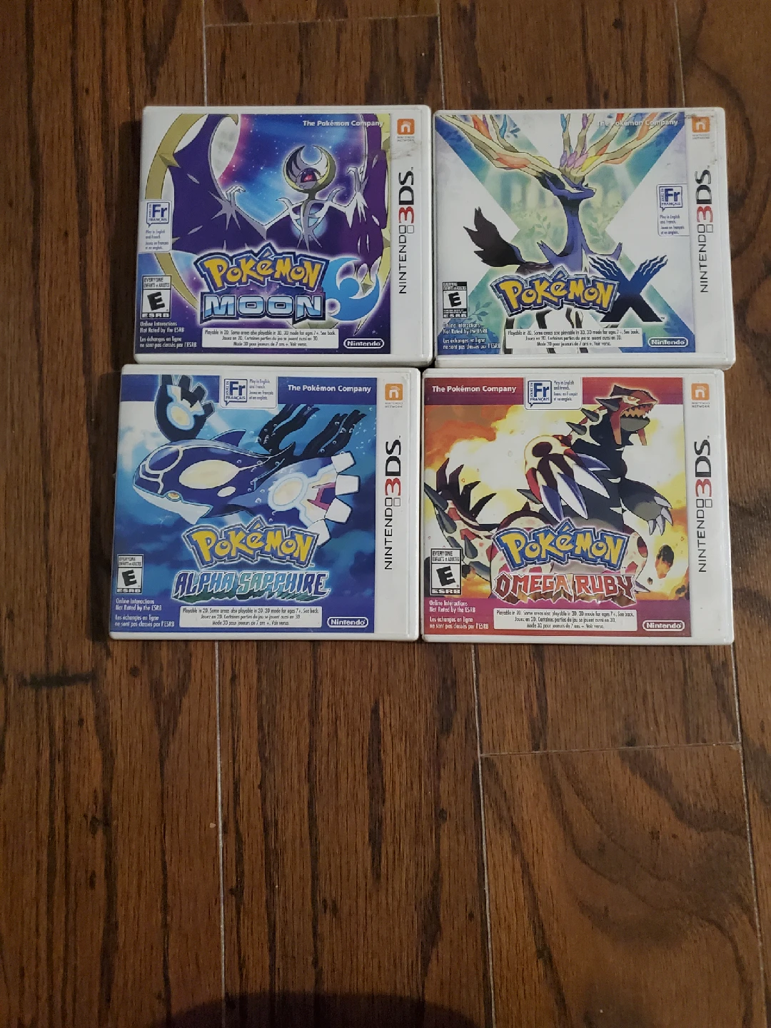 Pokemon 3DS Games: Moon, X, Alpha Sapphire, Omega Ruby