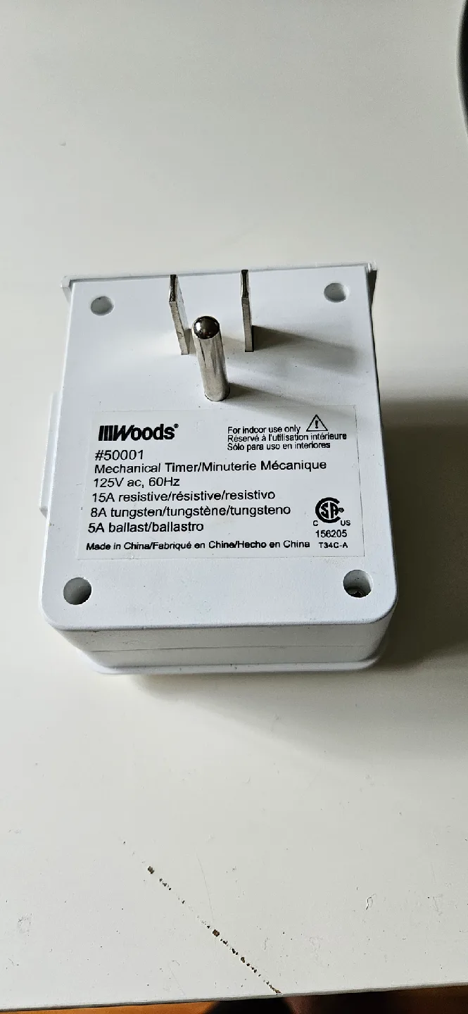 Woods 50001 Mechanical Timer image indicator(2)