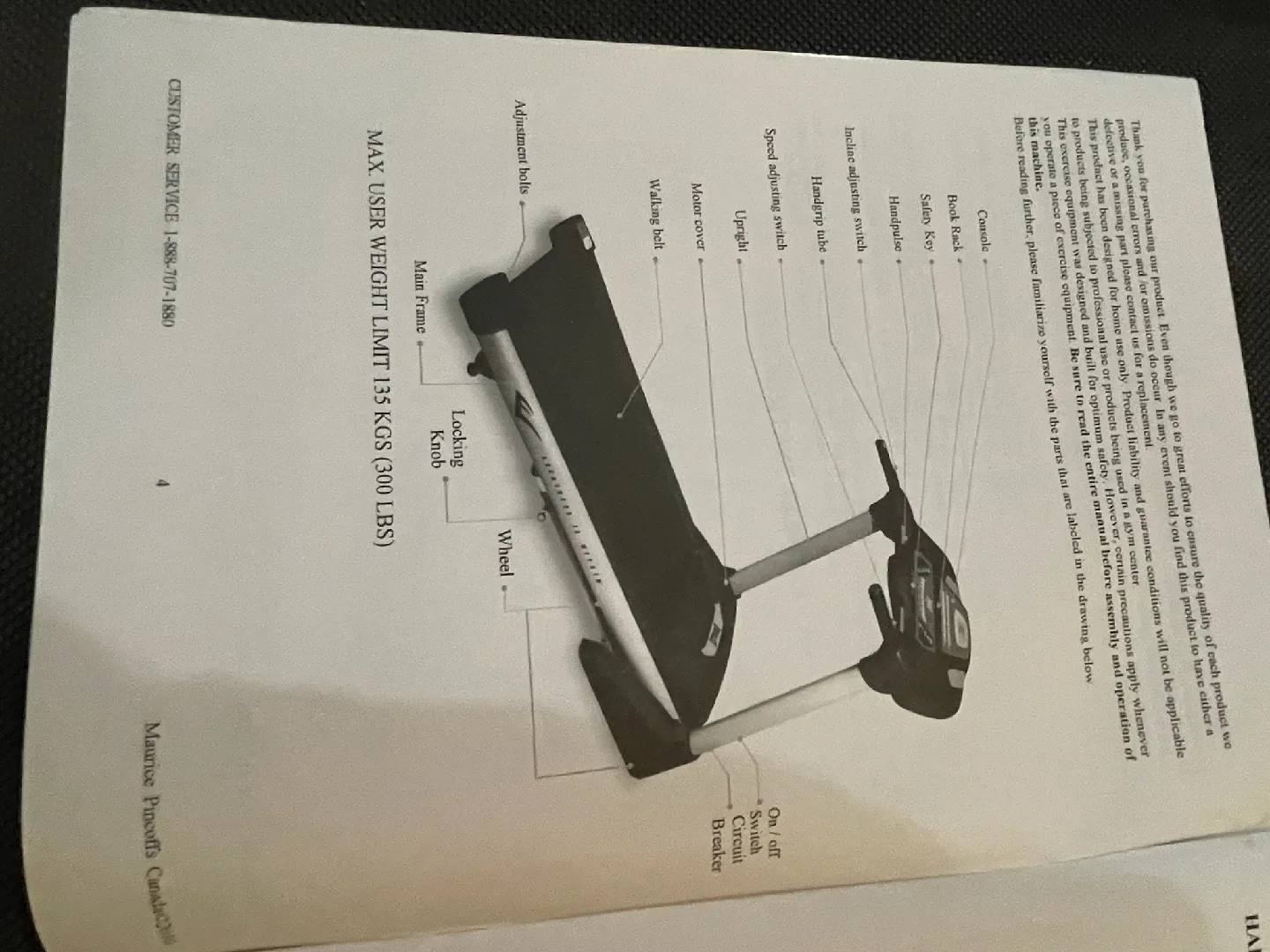 Everlast Treadmill- many features image indicator(3)