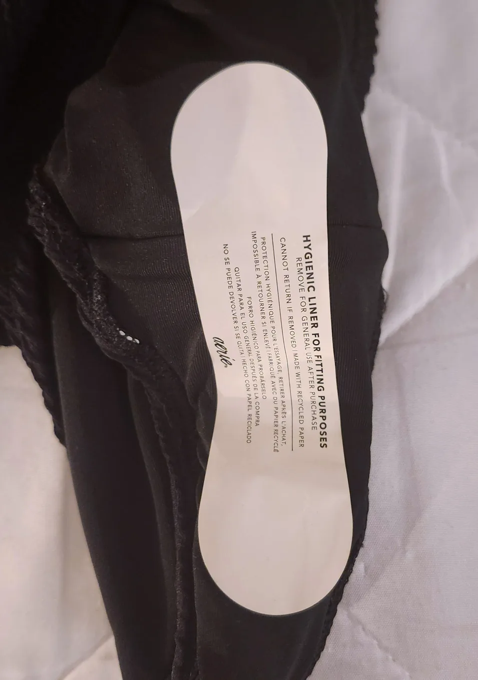 New Aerie Black One Piece Swimsuit image indicator(5)