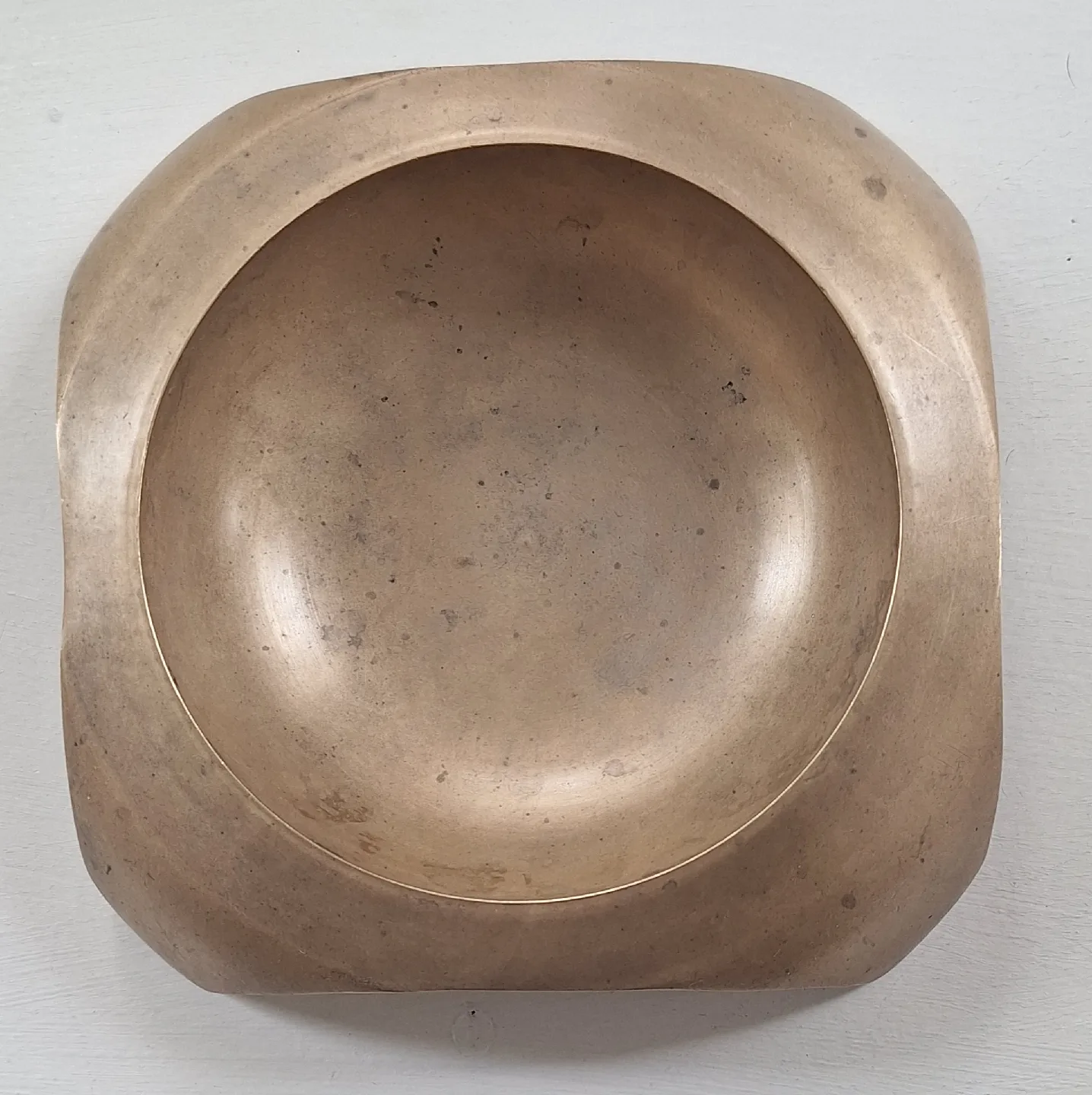 Vintage Mid-century Modern Brass ashtray image indicator(3)