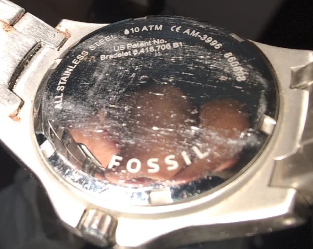 Fossil AM-3996 Stainless Steel Watch image indicator(2)