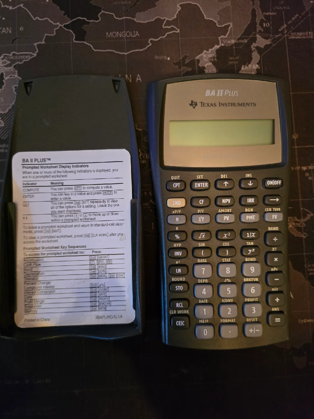 Texas Instruments BA II PLUS Calculator thumbnail