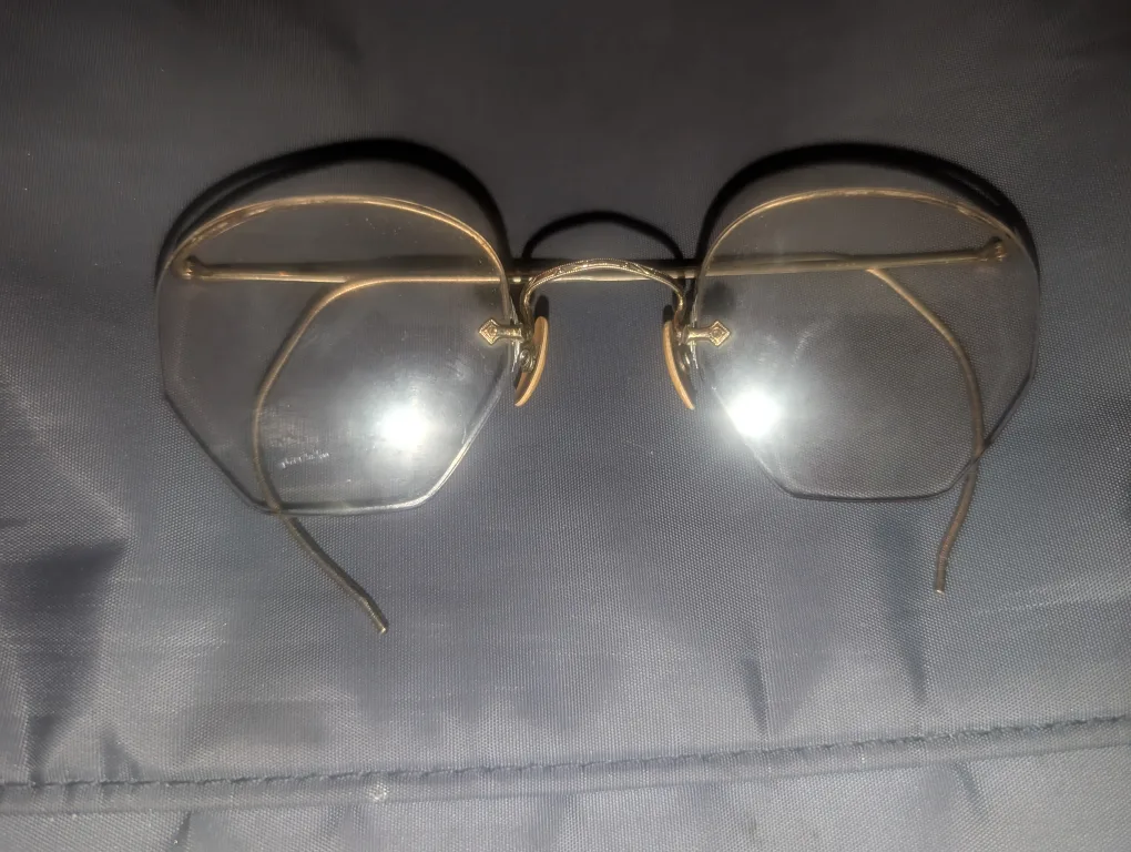 Vintage Tillyer Lenses Glasses
