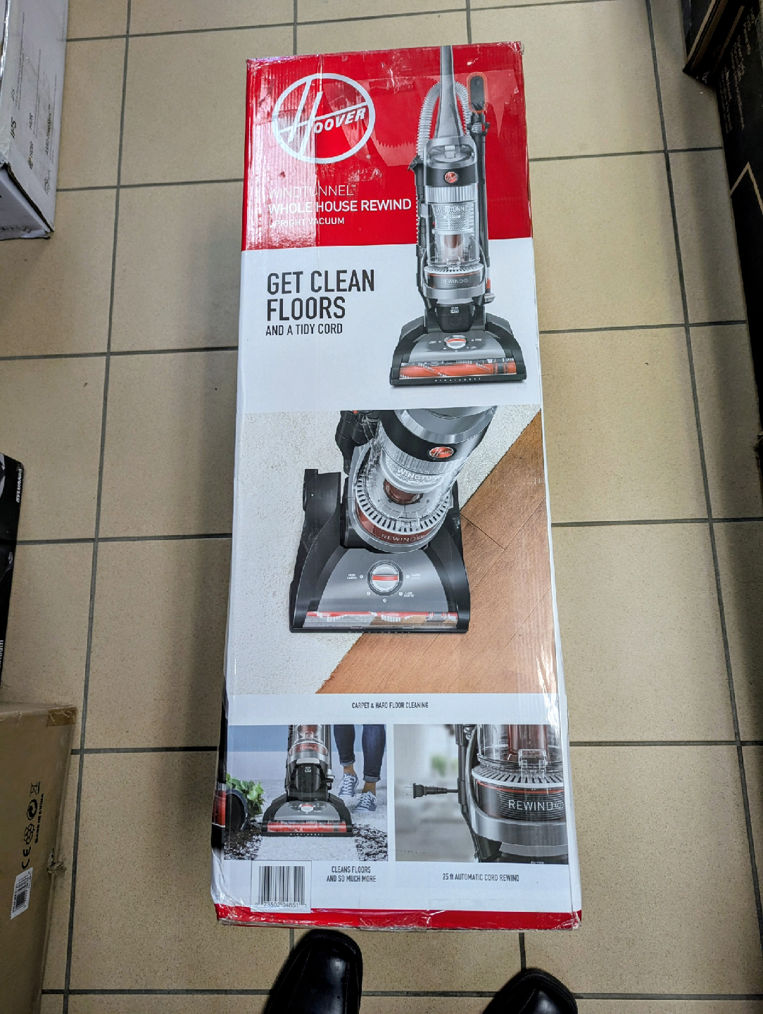 Hoover WindTunnel Whole House Rewind Vacuum - New in Box