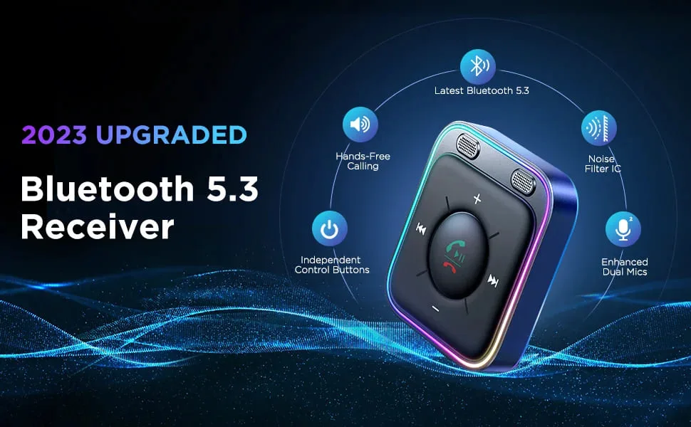 JOYROOM Bluetooth 5.3 Receiver image indicator(2)