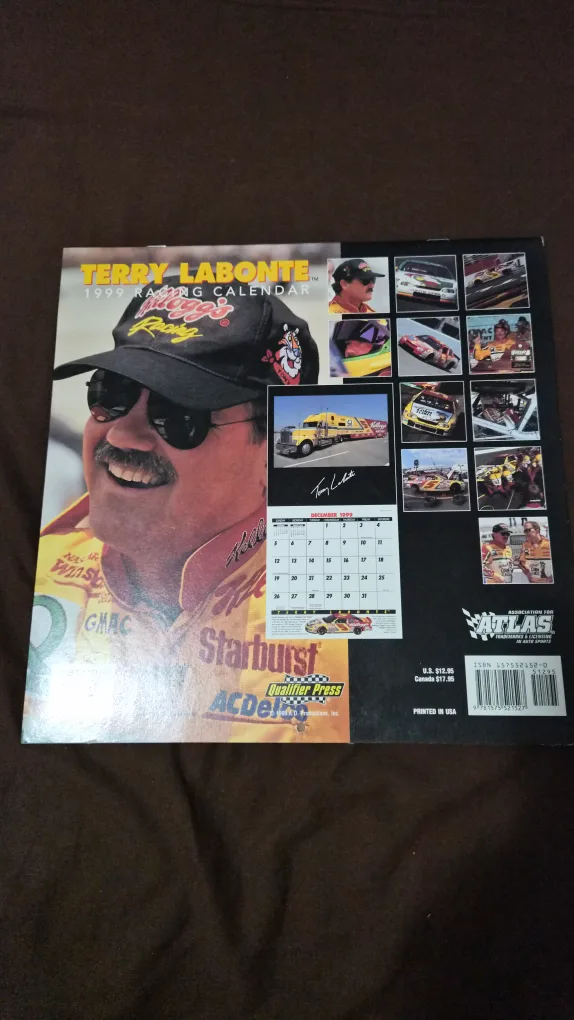Terry Labonte 1999 Racing Calendar image indicator(2)