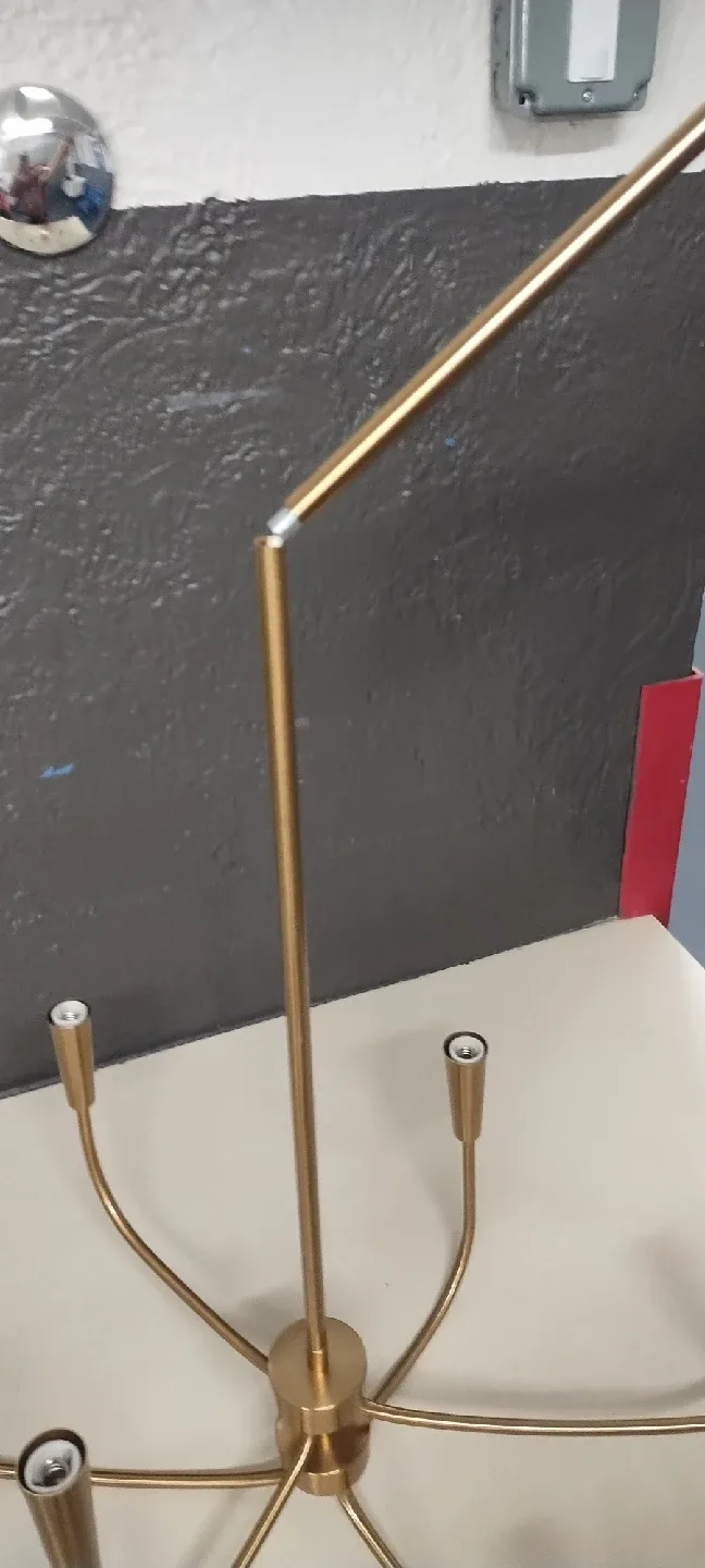 Gold Sputnik Style Chandelier image indicator(3)