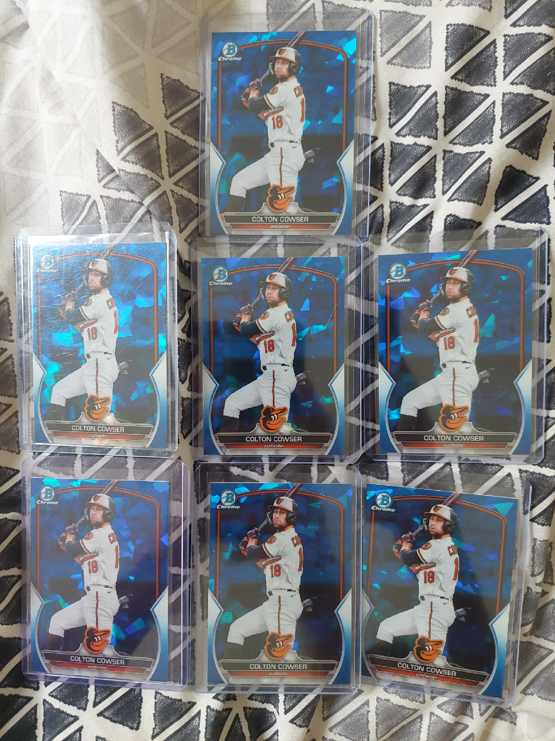 Colton Cowser Baseball Cards - Bowman Chrome
