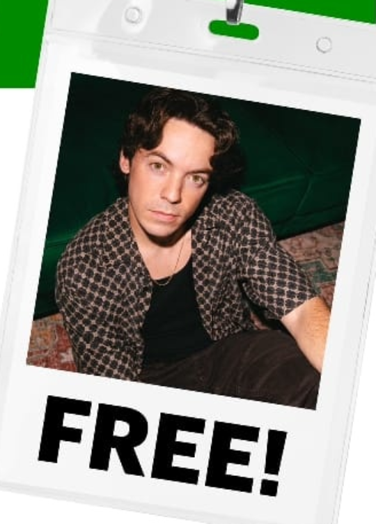 FREE TICKETS! Music Festival Ticket - Connor Price