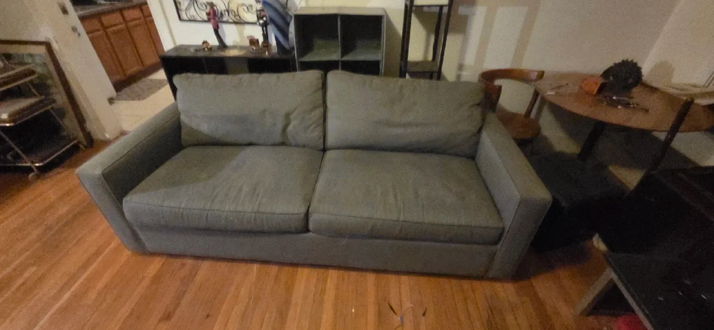 Comfortable Gray room and board Sofa image indicator(3)