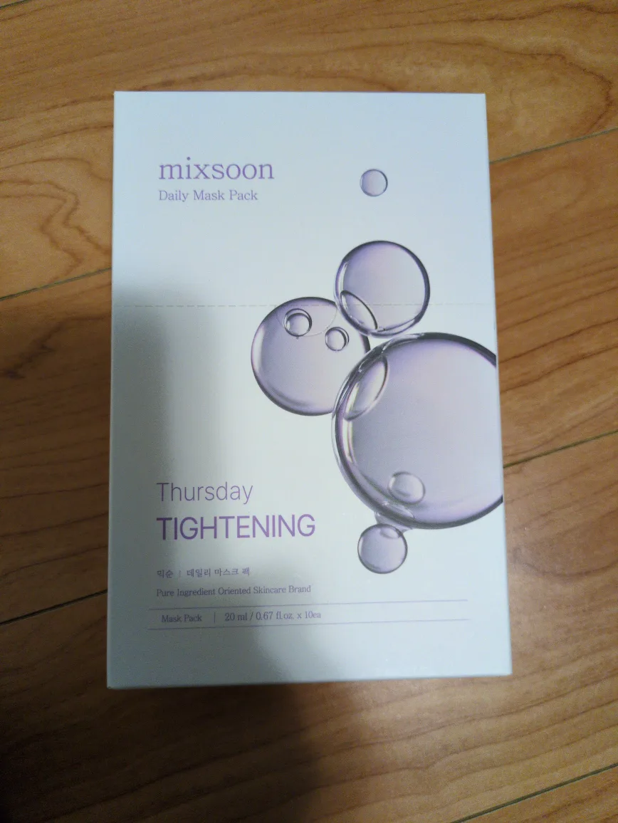 Mixsoon Daily Mask Pack - Thursday Tightening