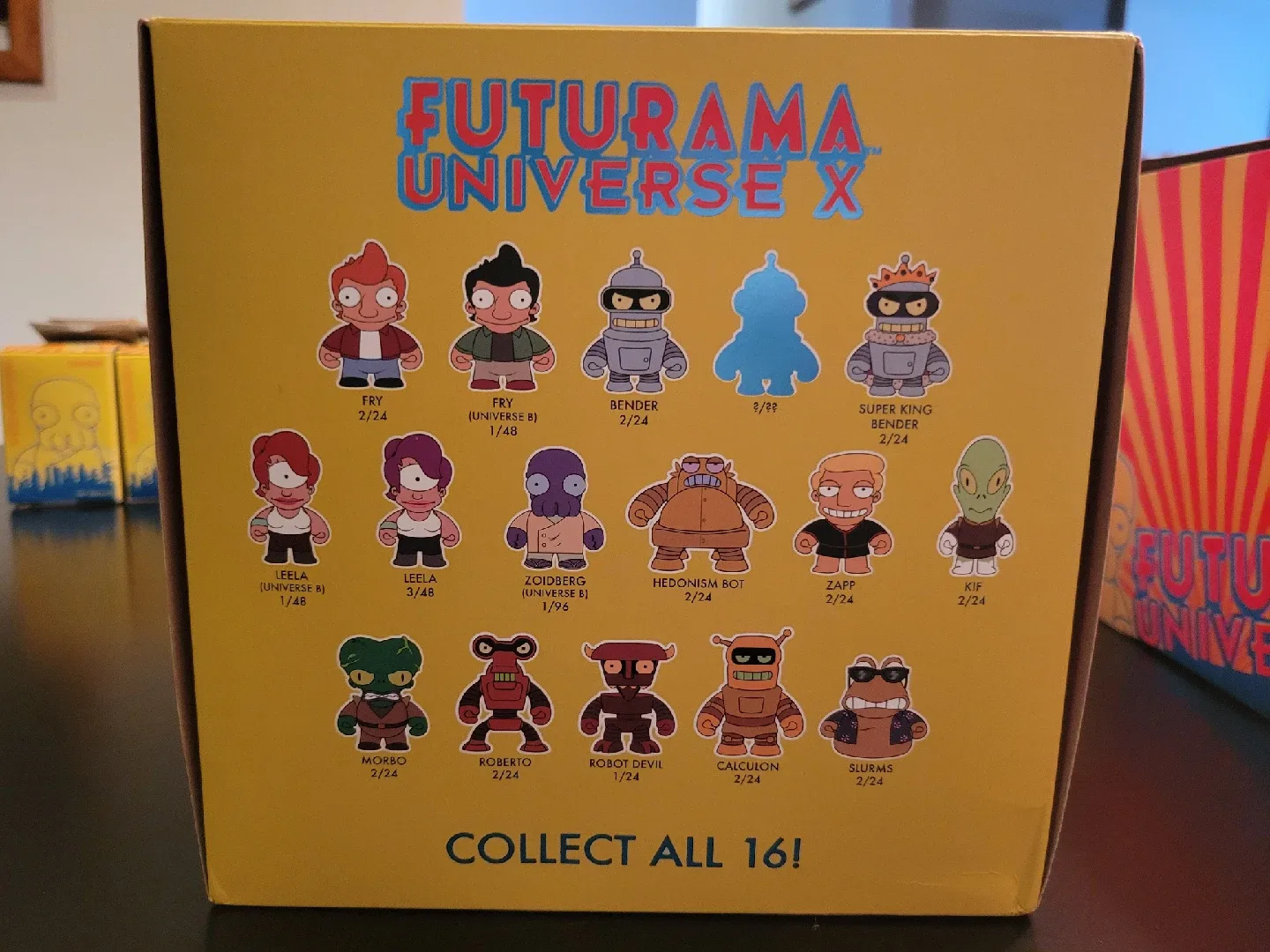 Futurama Universe X vinyl figurines by Kidrobot - unopened boxes image indicator(2)