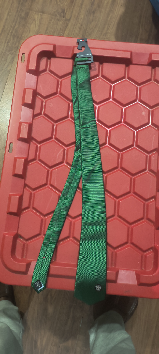 Tommy Hilfiger Green Necktie - New with Tags