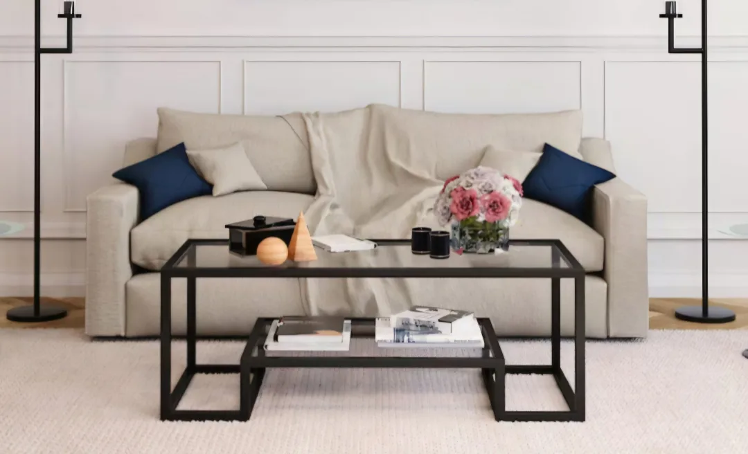 Glass Coffee Table (New in Box) image indicator(3)