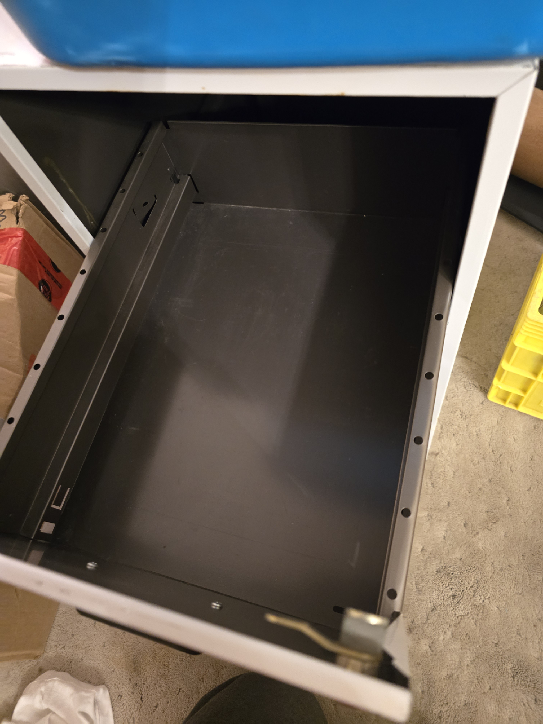 Two-Drawer Filing Cabinet - White - photo 3