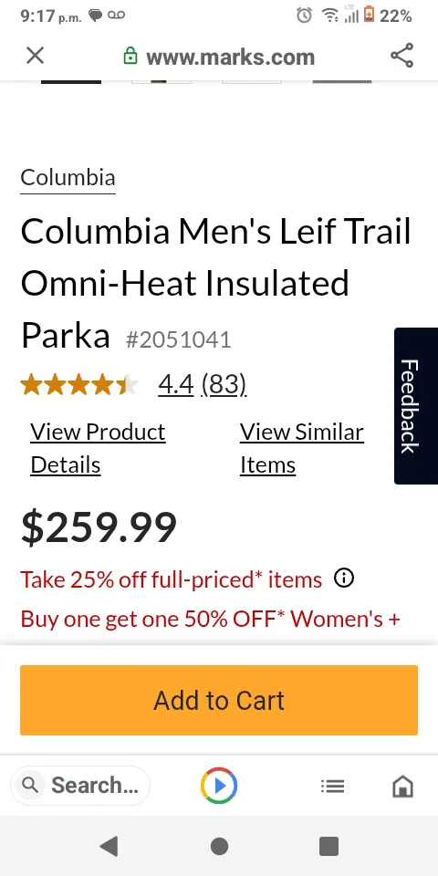 Columbia Men's Leif Trail Omni-Heat Insulated Parka image indicator(3)