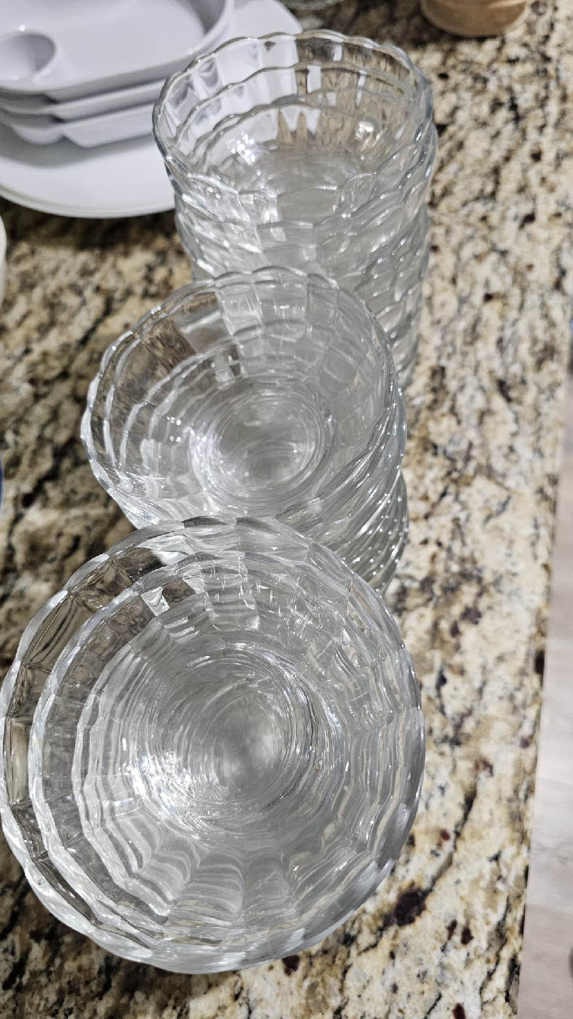 set of 33 small glass bowls - photo 2