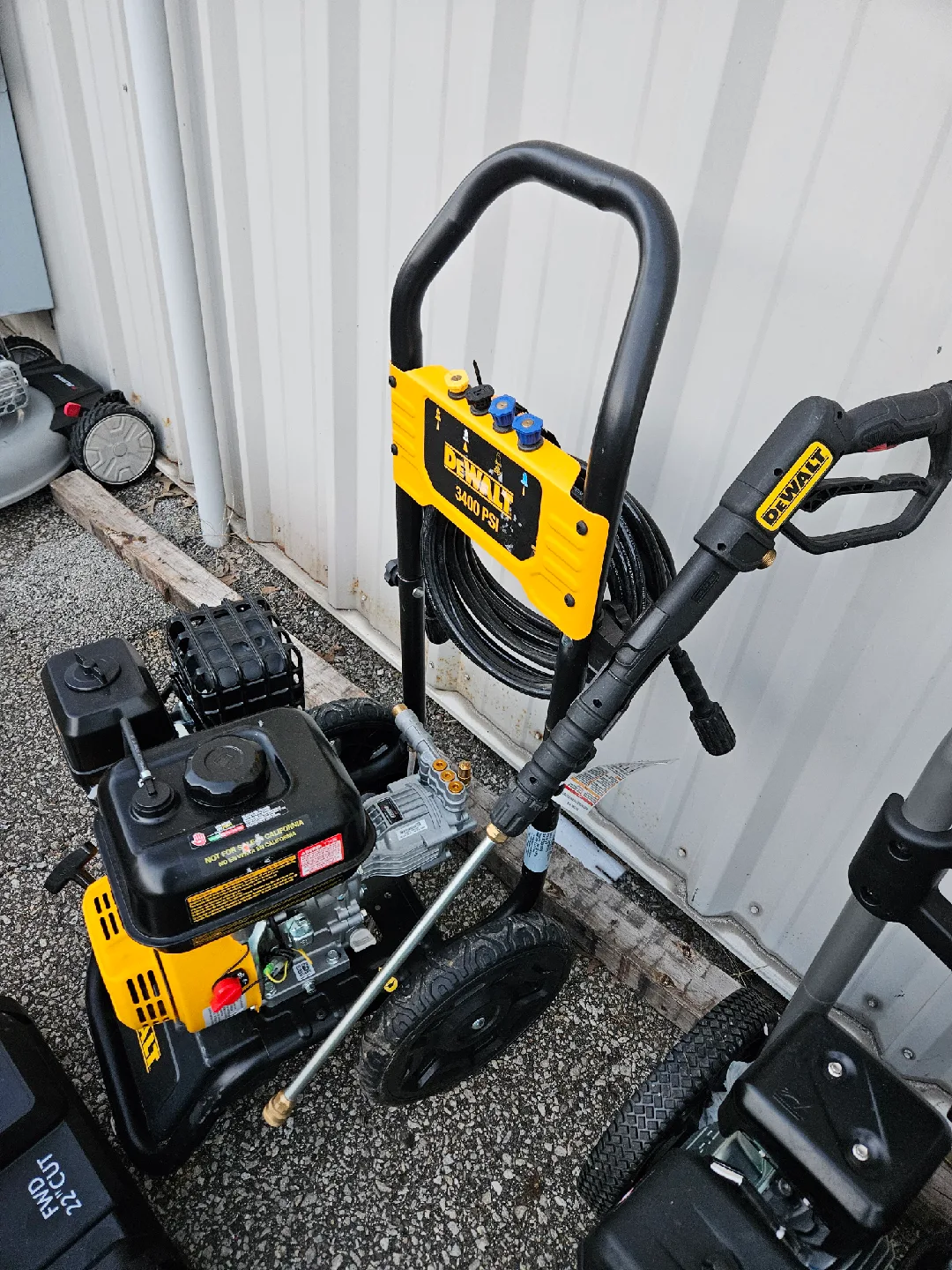 DeWalt  Pressure Washer image indicator(3)