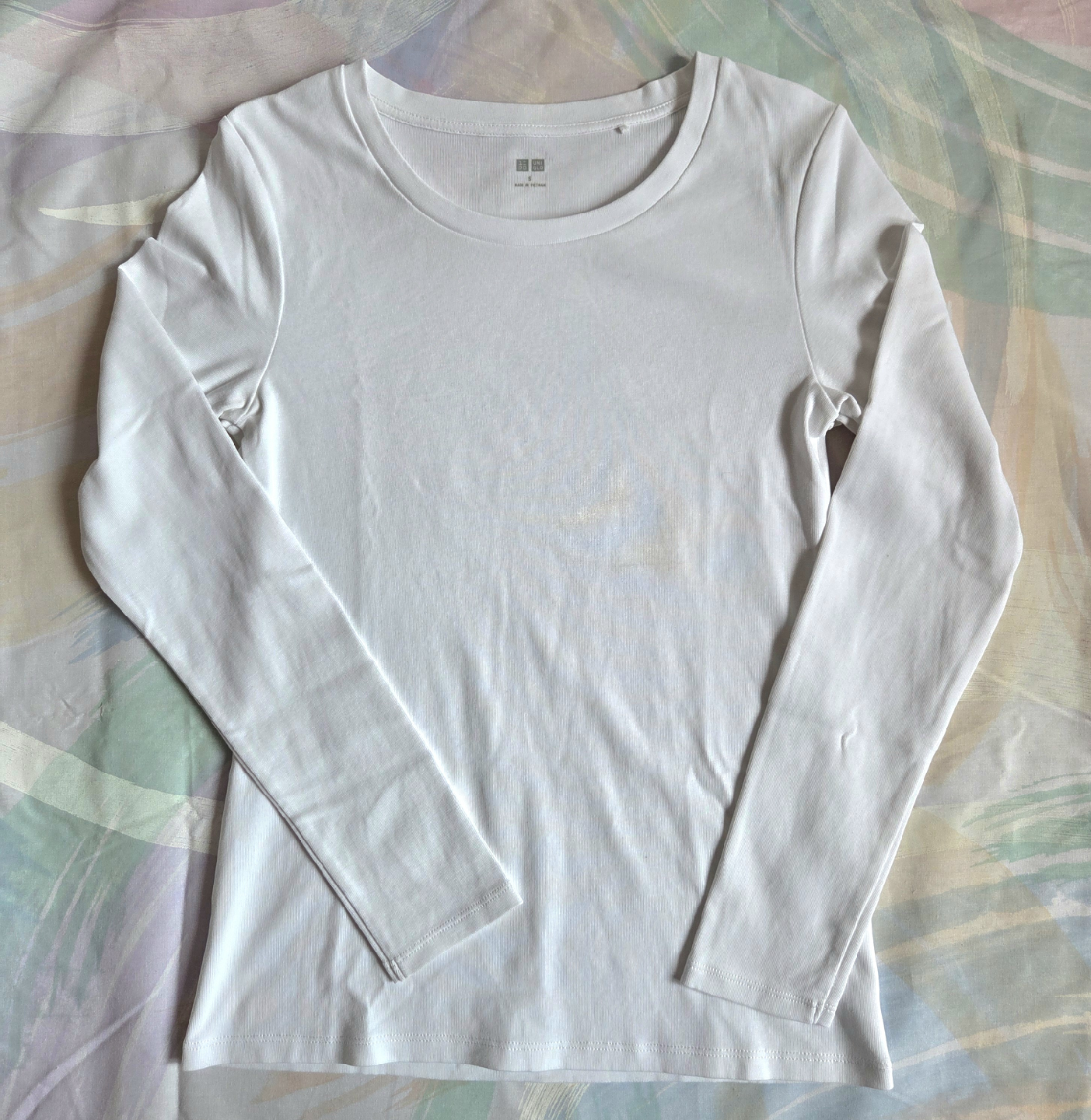 UNIQLO White Long Sleeve Shirt - photo 2