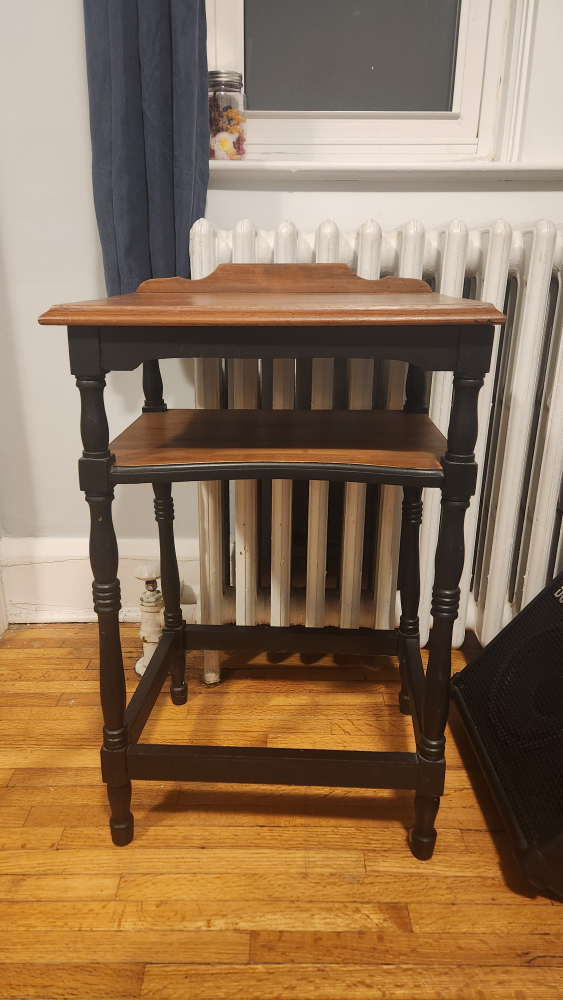 Antique Wood Side Table