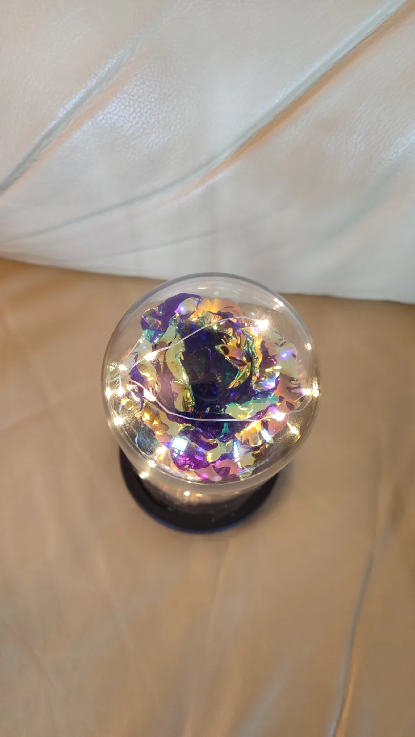 🧡Enchanted Rose Flower Lamp image indicator(2)