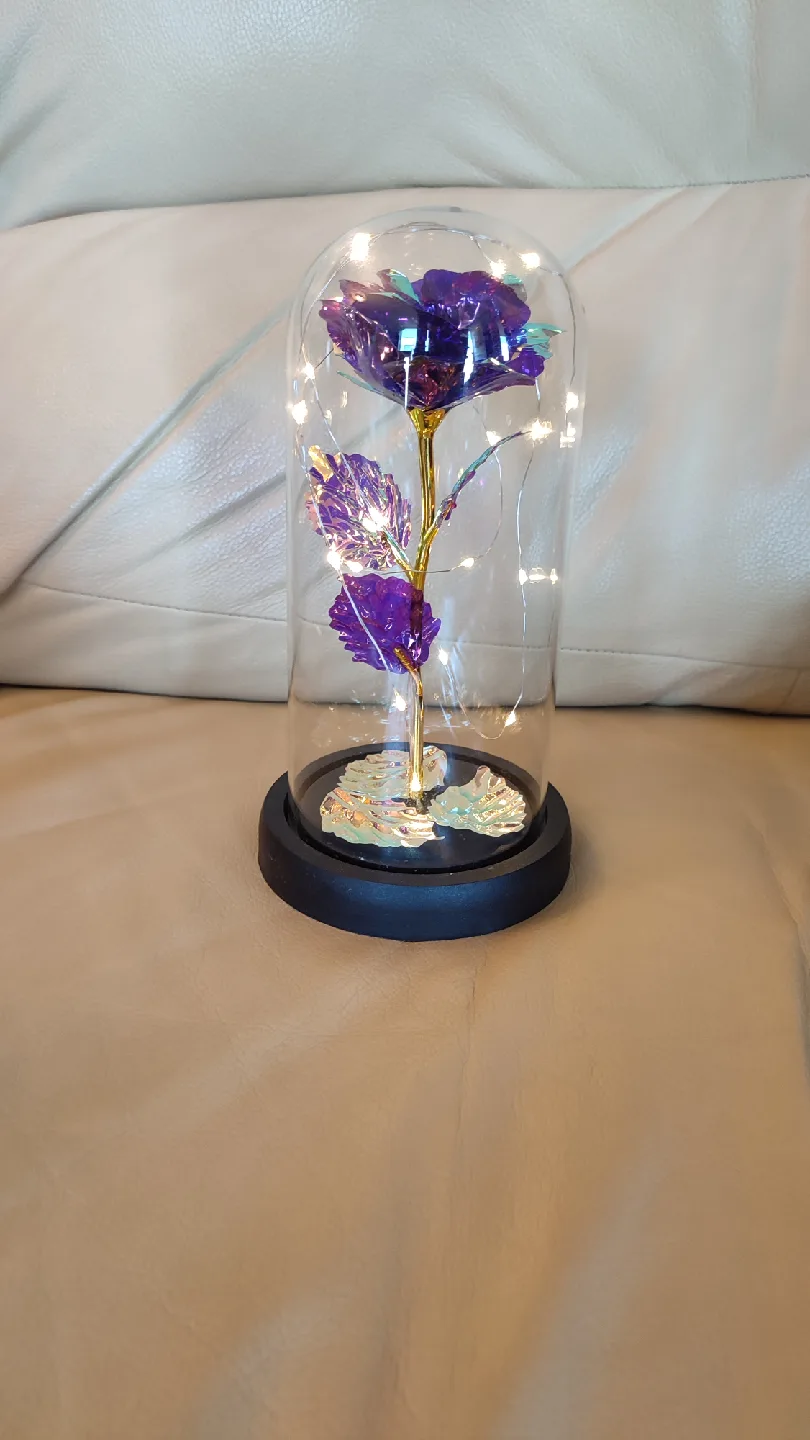 🧡Enchanted Rose Flower Lamp image indicator(4)