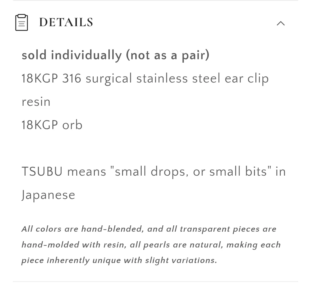 NEW Maison Miak ear climber/ear cuff image indicator(5)