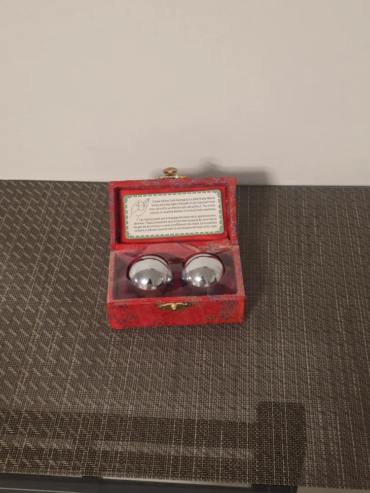 Chinese Baoding Hand Massaging Balls w/ Box image indicator(6)