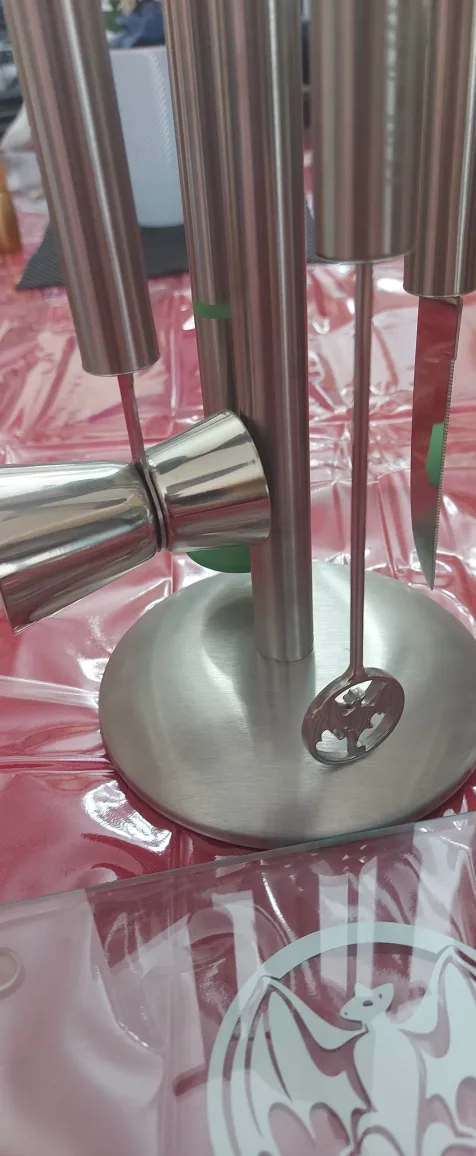 Cocktail Shaker Set with Bacardi drink making tools & carafe image indicator(3)