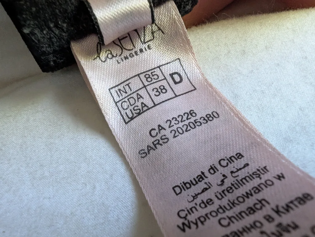 Black Sequence Underwire Bra image indicator(6)