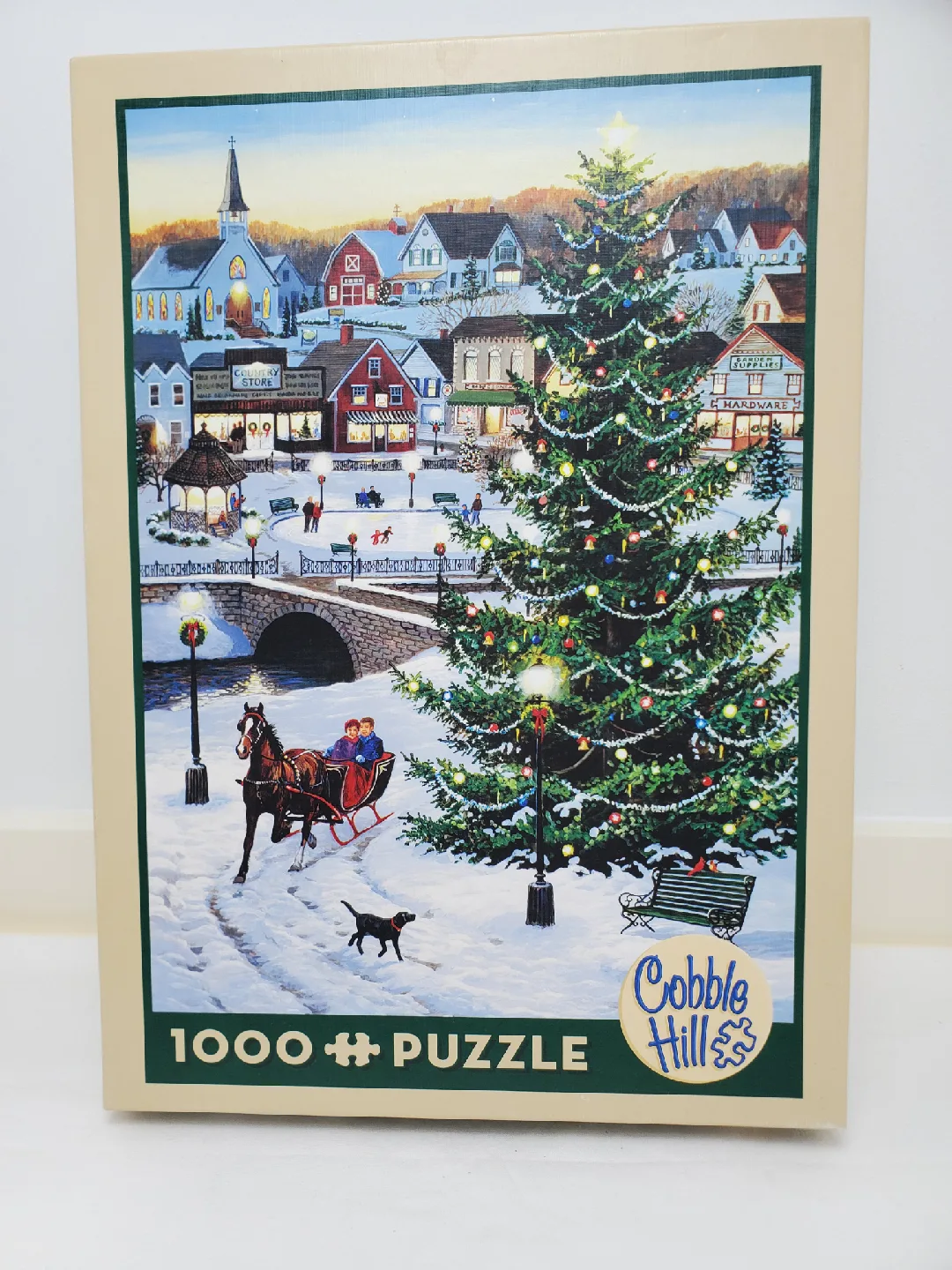 Cobble Hill Christmas 2017 1000 Piece Puzzle 🥕 thumbnail