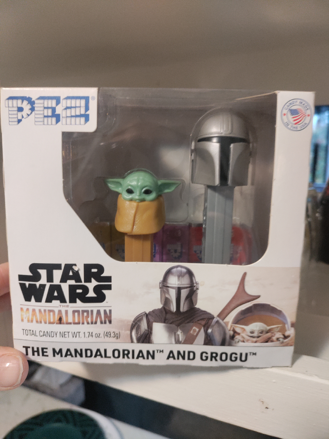 PEZ Star Wars Mandalorian & Grogu Candy Dispenser - photo 2