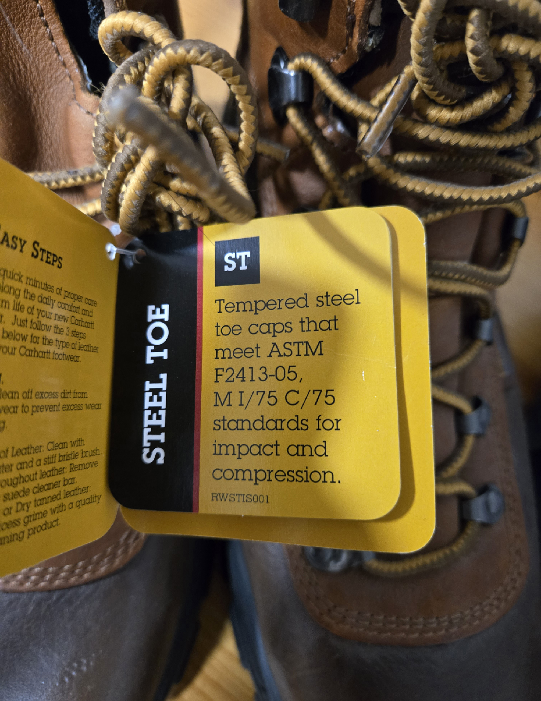 Carhartt Brown Leather Steel Toe Work Boots - photo 5