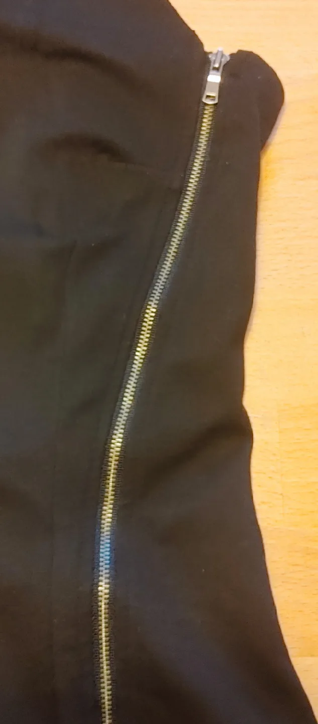 Little Black Dress with Zipper Detail image indicator(8)