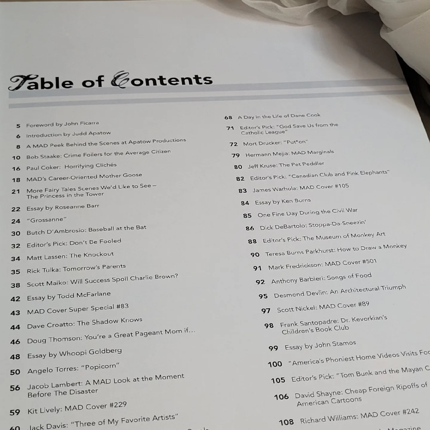 Inside Mad The Usual Gang of Idiots 2013 Hardcover image indicator(7)