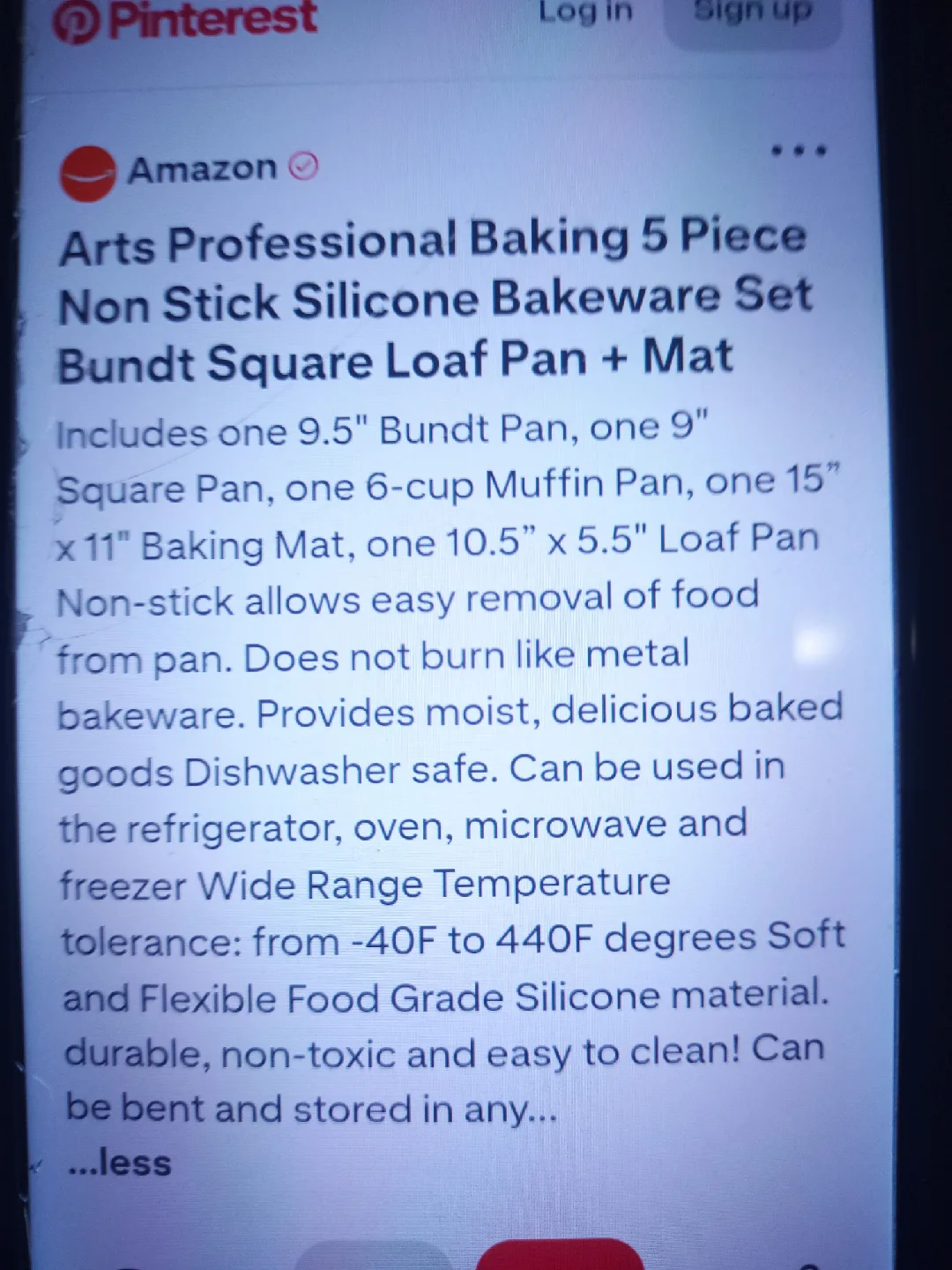 Arts Professional 5 pc Bakeware Set - New! image indicator(3)