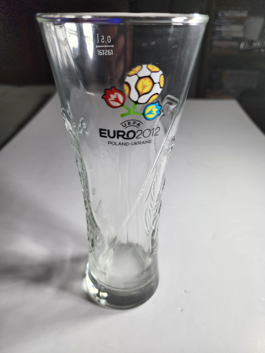 Rastal UEFA Euro 2012 Poland-Ukraine Beer Glass - photo 2