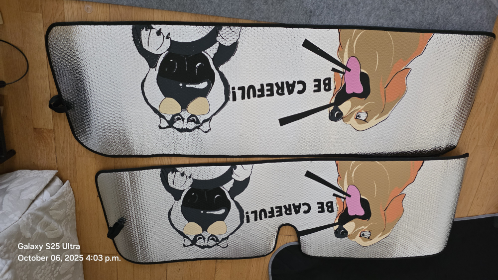 Funny dogs Windshield Sun Shade - photo 2