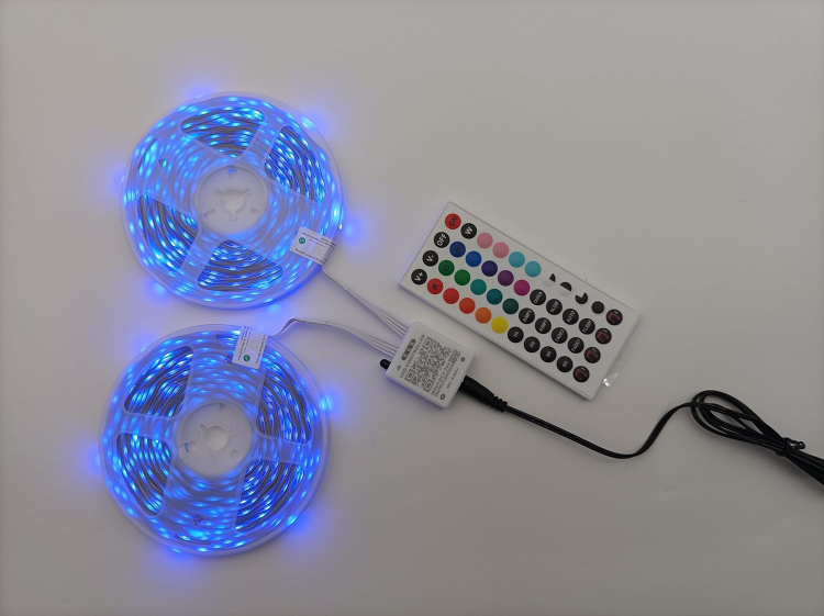 LED Strip Light RGB Multicolor 65FT with 44 Key Remote 5050 - photo 4