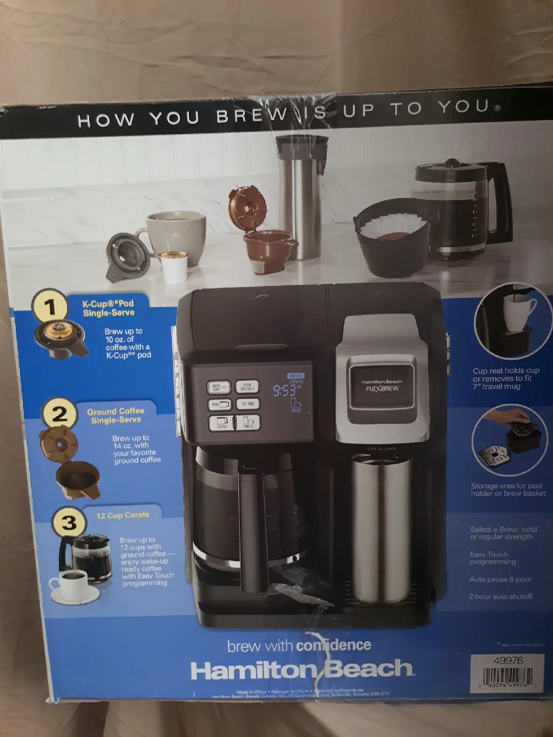 Hamilton Beach FlexBrew TRIO Coffee Maker image indicator(6)