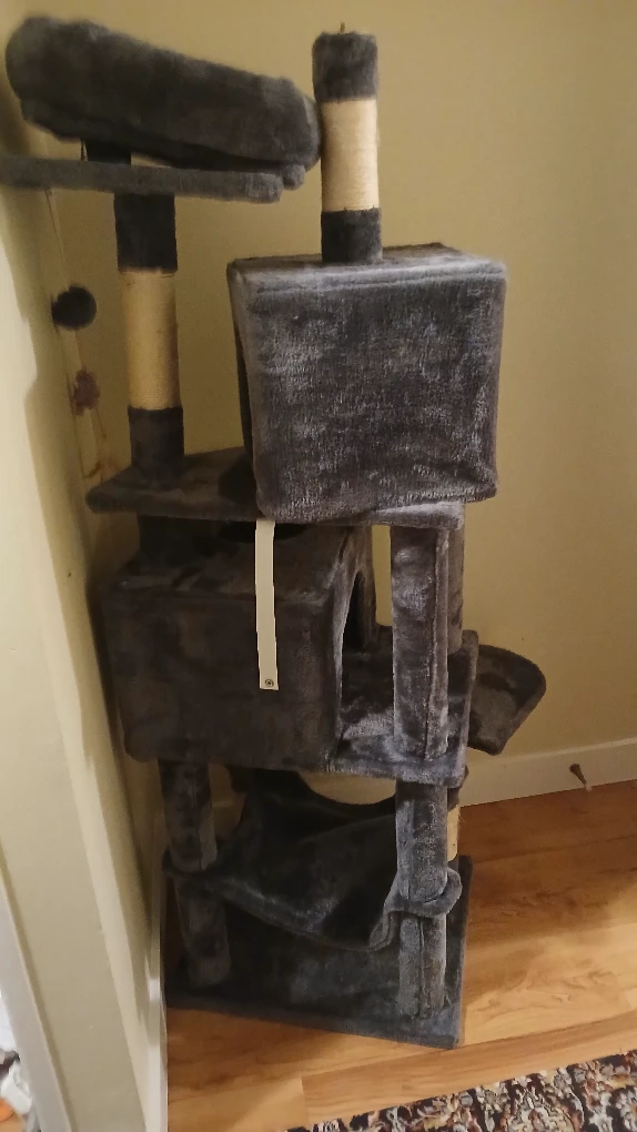 Grey Cat Tree - photo 2