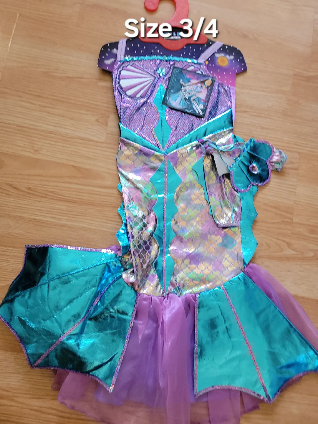 Mermaid Costume - Size 3/4 thumbnail