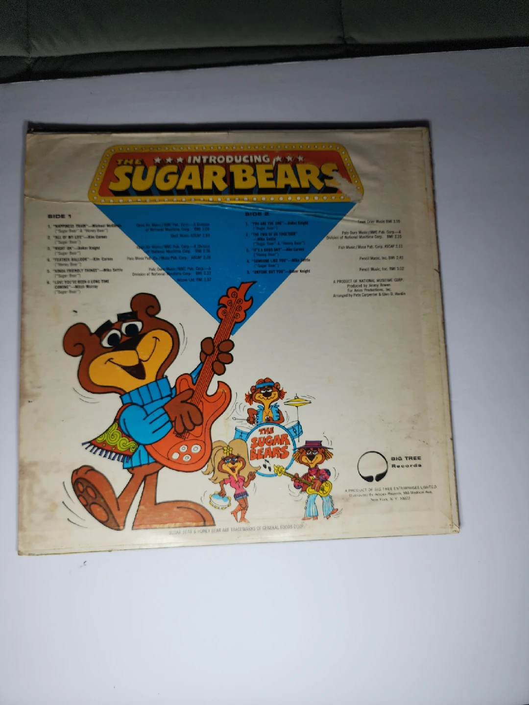 The Sugar Bears Vinyl Record - photo 2