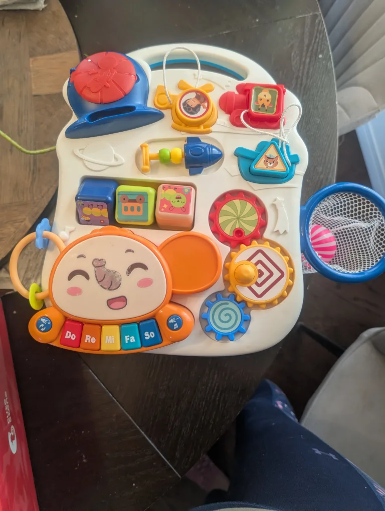 2-in-1 Walker and activity table image indicator(2)