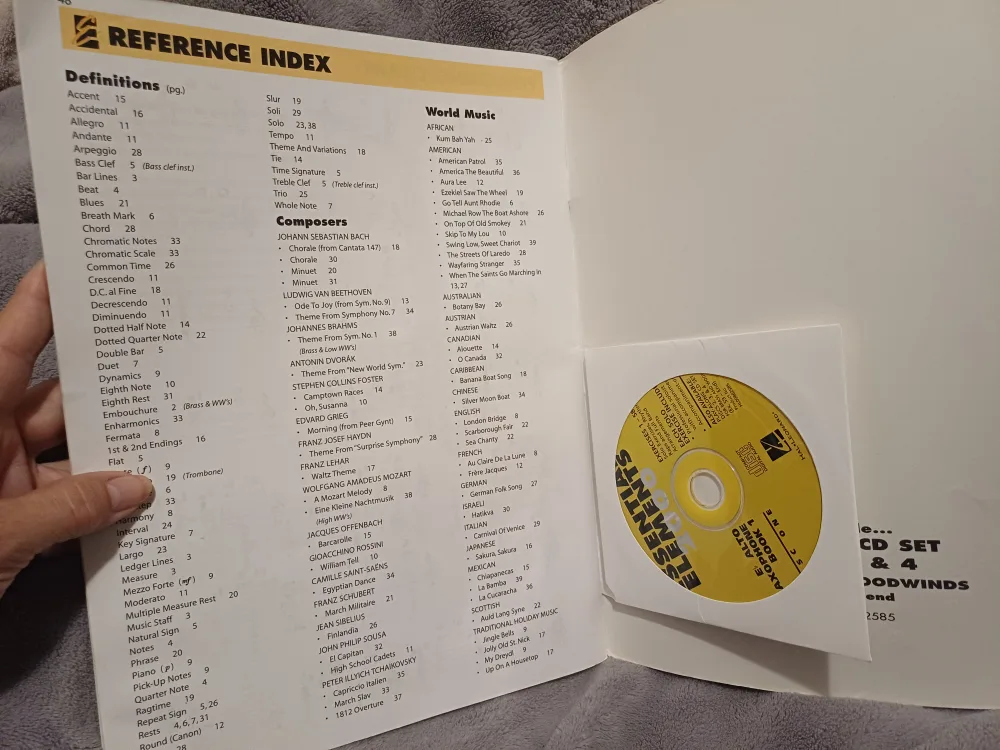 Essential Elements 2000 Comprehensive Band Method Book 1 & CD image indicator(3)