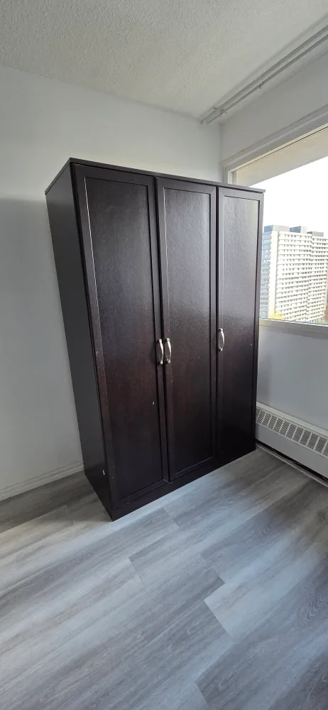 Dark Brown Wardrobe Cabinet thumbnail