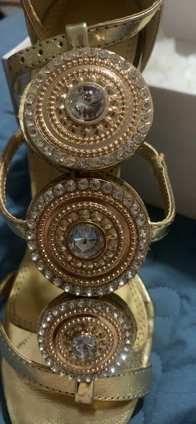Venus Gold Heels - Size 7 - photo 5
